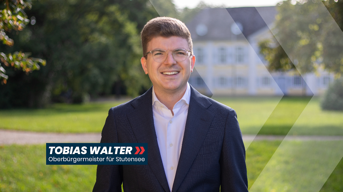Tobias Walter kandidiert als Oberb�rgermeister f�r Stutensee!