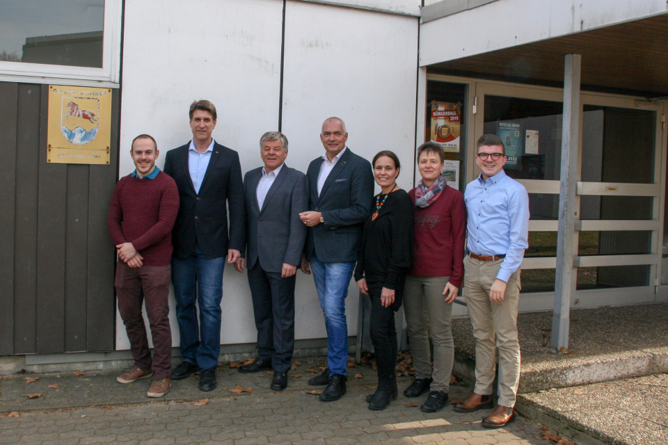 Axel Fischer MdB mit Vertretern der CDU Staffort