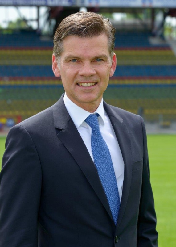 KSC-Präsident Ingo Wellenreuther (GES-Sportfoto)