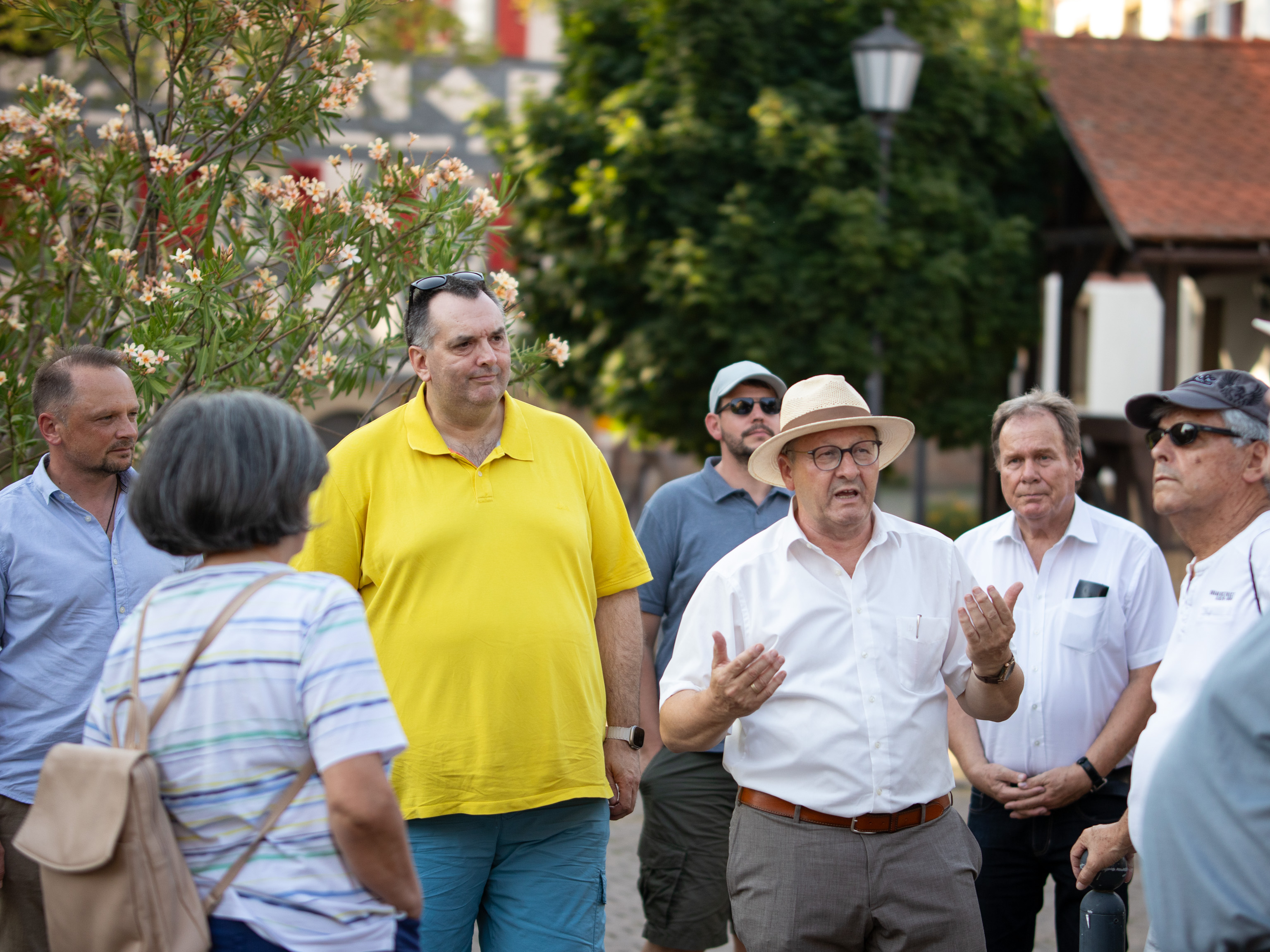 Ansgar Mayr MdL und Brgermeister Thomas Nowitzki 